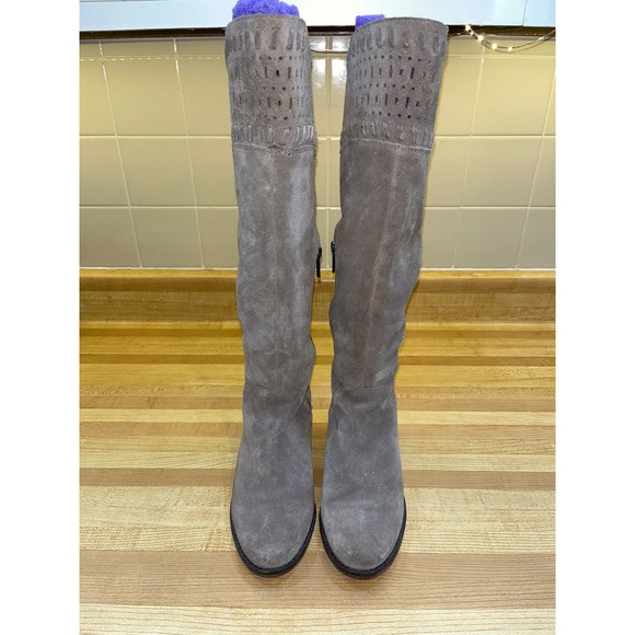 Lucky Brand Kaeliya Suede Knee High Boots 7 - Picture 5 of 10